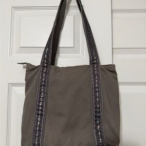 American Eagle Outfitters Charcoal Tote Bag